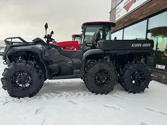 can-am outlander max 6x6 850 dps med swamp king xl dekk