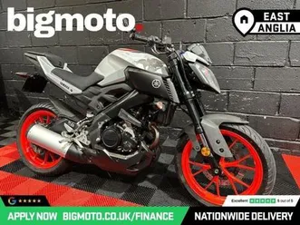 2019 68 yamaha mt-125 abs finance specialists apply now