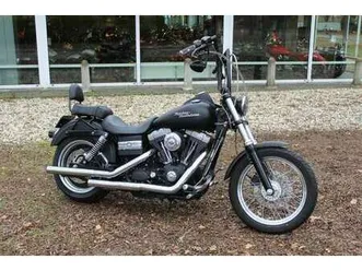 harley-davidson dyna fat bob fxd-b dyna fat-bob zwart