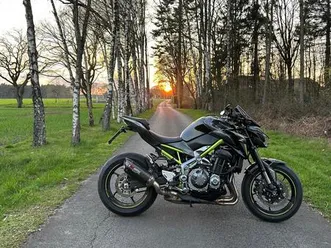 kawasaki z900 performance edition | akrapovic | tüv neu