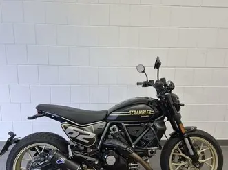 ducati scrambler full throttle sturzbügel, tankpad
