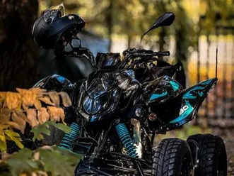 access extreme 480 sp250/450 quad atv - 1800km, guter zustand