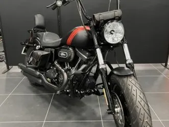 harley-davidson dyna fat bob 1690 2016 1690 cm3 | moto custom | 12 620 km | noir | 71100 chalon sur saone