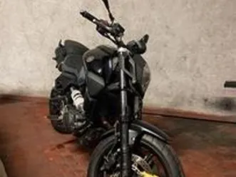 yamaha mt-03 660 nera, depotenziata a 35kw
