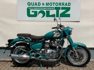 royal enfield classic 650 teal green