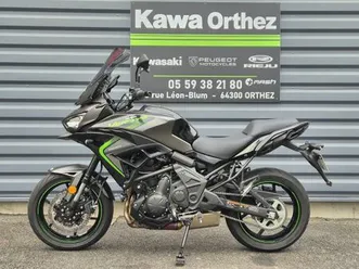 kawasaki versys 650 2025 650 cm3 | moto trail | 900 km | noir | 64300 orthez