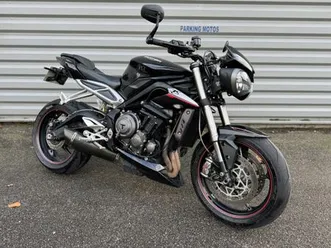 triumph street triple 765 rs 2017 765 cm3 | moto roadster | 39 000 km | noir | 87220 feytiat
