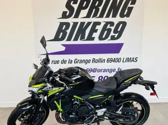 kawasaki z 650 (47.5cv) 2021 650 cm3 | moto roadster | 39 700 km | noir | 69400 limas