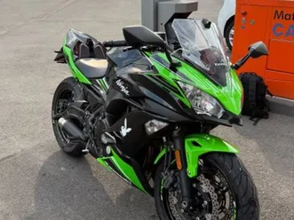 kawasaki ninja 650 krt abs- tiefergelegt - viele extras!