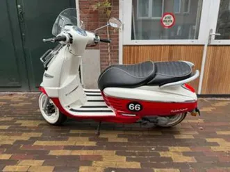 peugeot django heritage 2015 - retro scooter! 3198km gereden — scooters | yamaha — marktplaats
