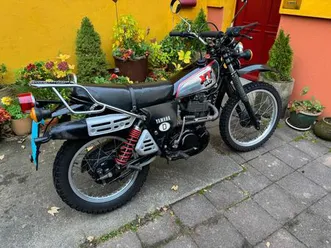 yamaha xt 500, schwarz/silber, in gepflegtem orig.zustd
