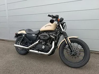 harley-davidson sportster iron 883 2014 883 cm3 | moto custom | 20 127 km | beige | 80330 longueau