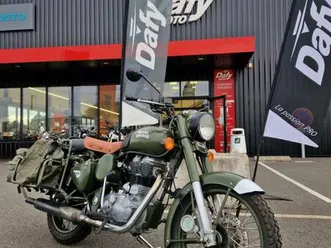 royal enfield bullet 500 military de 2015 à vendre - moto ancienne de collection