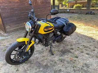 ducati scrambler giallo