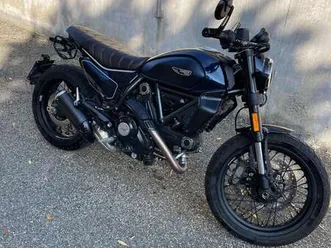 ducati scrambler nightshift 800 blu/azzurro