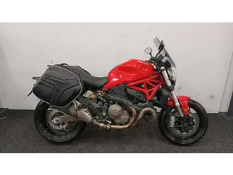 ducati monster 821 ** one owner - panniers - 12 month mot **