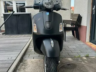 vespa gts super sport 125 schwarz matt