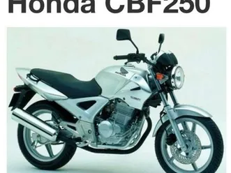 honda cbf 250 - 2007