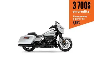 2025 harley-davidson moto harley-davidson street glide / fini noir ... flhx