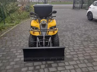 quad kymco mxer 151cm3 + plug do odśnieżania kufer na bagaż rogowo