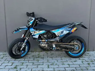 husqvarna 701 supermoto a2 blu/azzurro