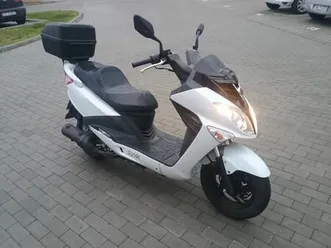 skuter sym joyride 200 evo naklo nad notecią
