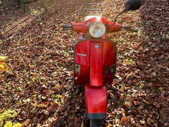 vespa moped pk 50 xl rot - läuft, versichert