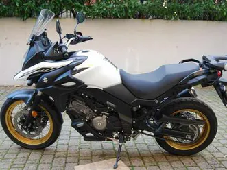 suzuki v-strom 650 xt bianco