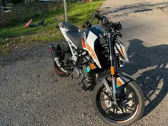 ktm duke 390, akrapovic, quickshift +
