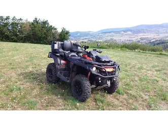can-am outhlander 650 max xtp - 2021- etat proche du neuf - options +++ covering carbone
