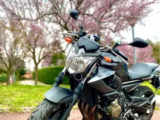 yamaha xj6 noir + bagages