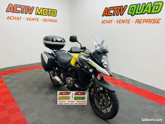 ⚫? suzuki dl 650 v-strom 2017 11.902 km ?⚫ - activquad - envoi / reprise / facilité de paiement