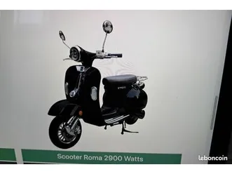 a vendre scooter electrique 2 roma 2900 watts double batteries autonomie 80 km