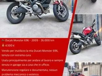 ducati monster 696 - 2009