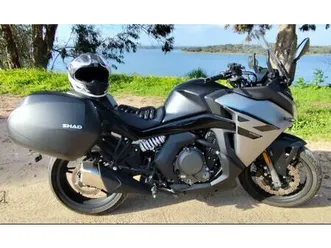 cf moto 650 gt touring (45kw de potência) última versão de 2023 assunção, ajuda, salvador e santo ildefonso