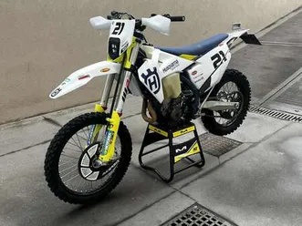 husqvarna fe 350 bianco