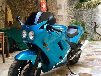 triumph 1200 daytona barracuda blue de 1995 - excellent état