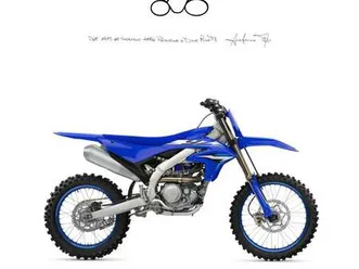 yamaha yz 450 icon blue grigio