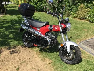 ◊ honda dax 125 (st 125 a) rouge – comme neuve, une vraie petite bombe ◊