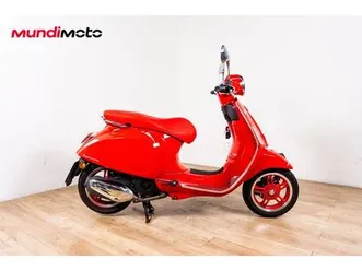 piaggio vespa 125 primavera 3v red abs