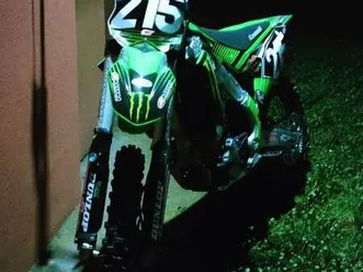kawasaki kx 250 verde