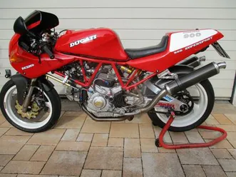 ducati 900-ss super sport, ez: 92, top - spezialumbau - rarität