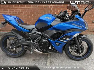 kawasaki ninja 650 akrapovič exhaust, full history 649 cc