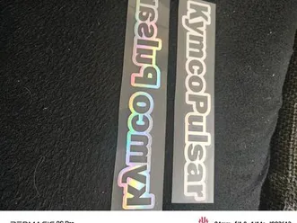 roller oder motorrad aufkleber