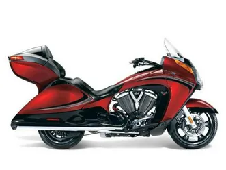 2013 victory motorcycles® vision® tour sunset red & black w/ black carbon graphics
