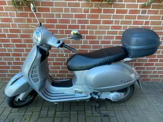 vespa granturismo gts 125l 125 ccm grau silber tüv 07/27 roller
