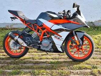 ktm rc 390 nur 5.400 km 2020 reparierter unfall - winterpreis