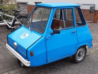 casalini sulky oldtimer 45 kmh auto 50 ccm piaggio lenkradversion