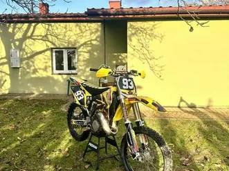 suzuki rm 125 2t (cr, kx, tc, sx, yz] biala rawska