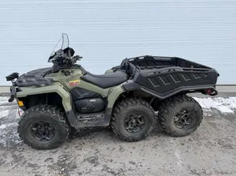 2018 can-am outlander 6x6 650 dps